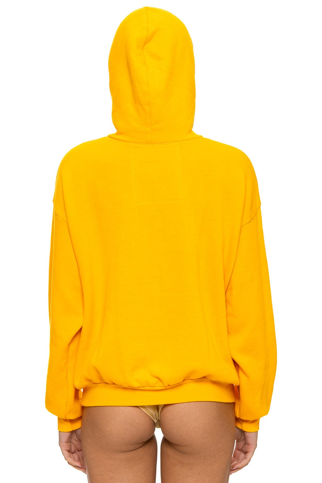 Classic LOGO PULLOVER RELAXED HOODIE - GOLD