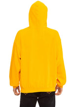 Classic LOGO PULLOVER RELAXED HOODIE - GOLD