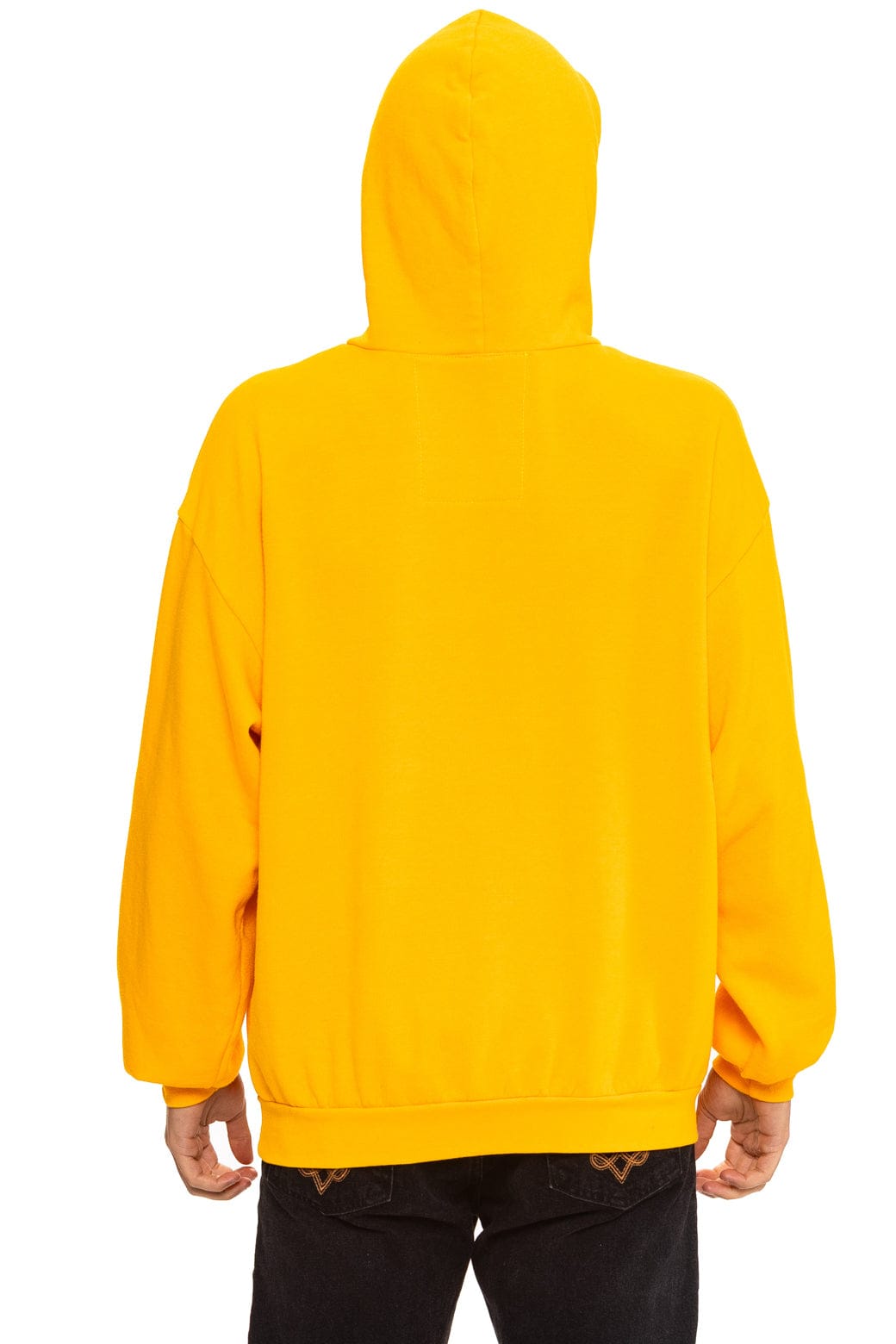 Classic LOGO PULLOVER RELAXED HOODIE - GOLD