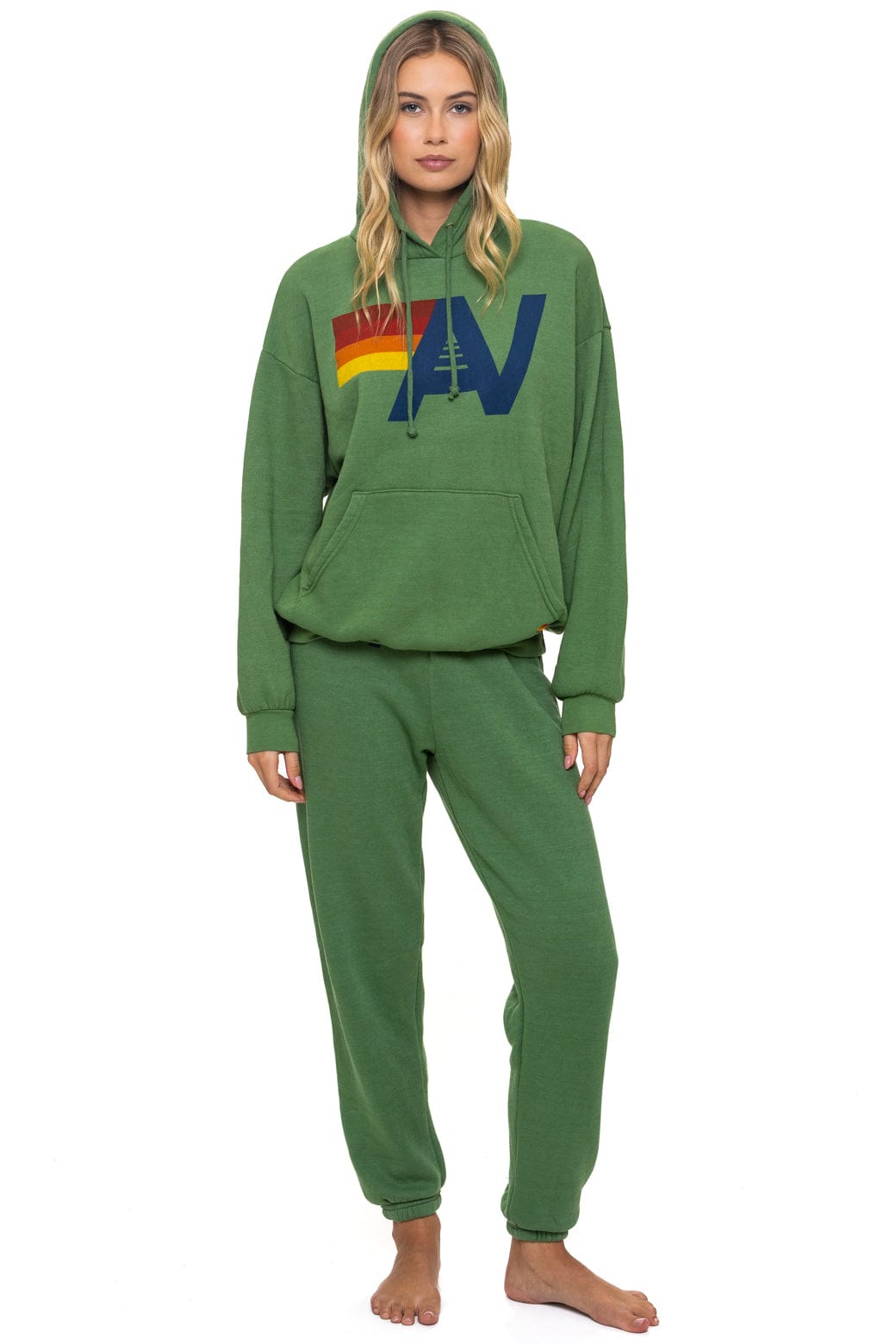 Classic LOGO PULLOVER RELAXED HOODIE - PALM