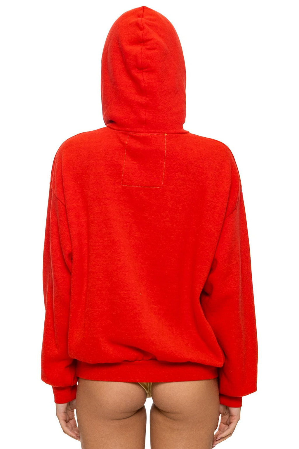 Classic LOGO PULLOVER RELAXED HOODIE - RED