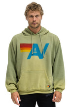 Classic VINTAGE LOGO RELAXED PULLOVER HOODIE - FADED ARMY