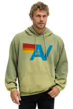 Classic VINTAGE LOGO RELAXED PULLOVER HOODIE - FADED ARMY