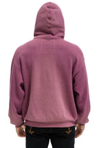 Classic VINTAGE LOGO RELAXED PULLOVER HOODIE - FADED BERRY