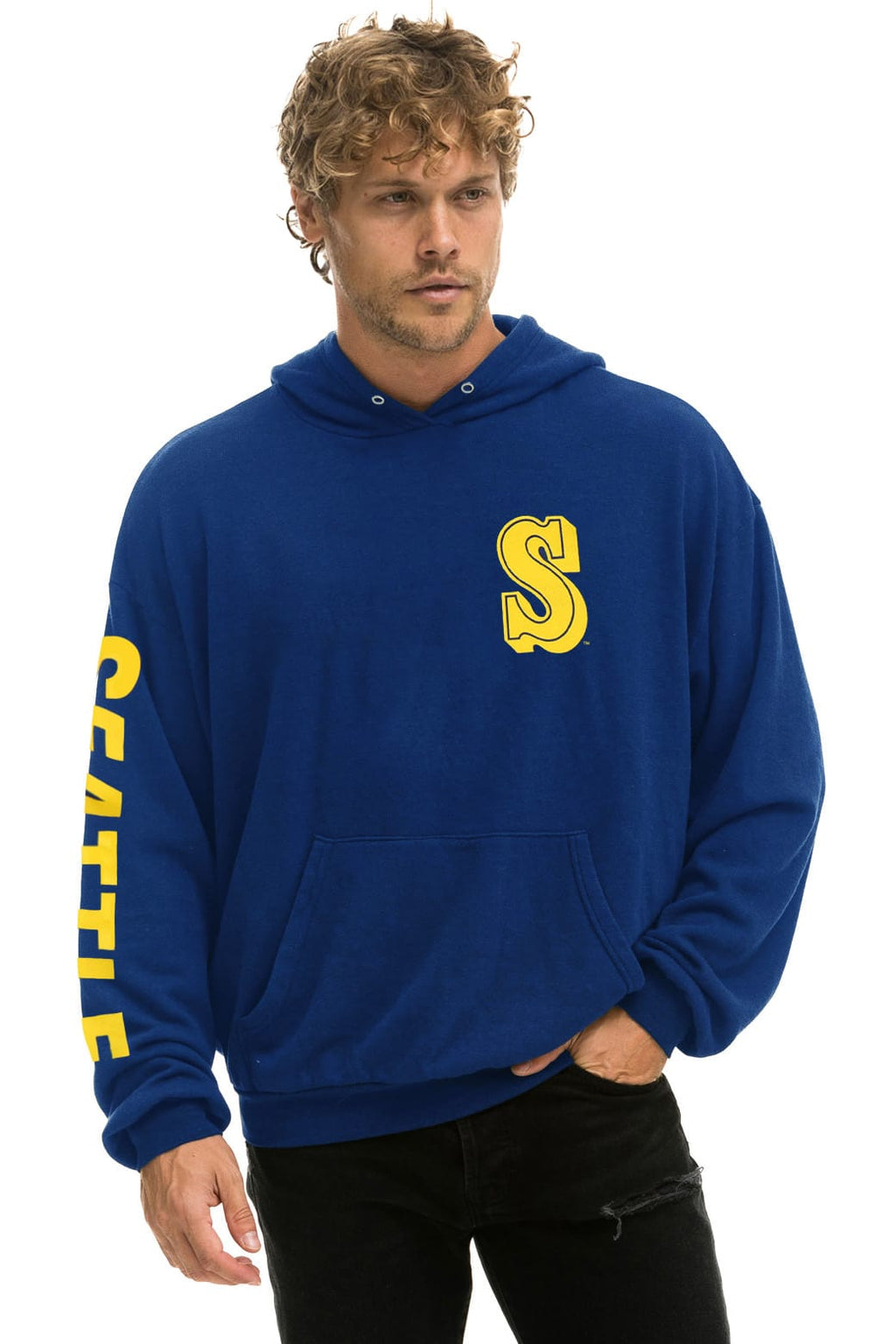 Classic SEATTLE MARINERS 2026 RELAXED PULLOVER HOODIE - ROYAL