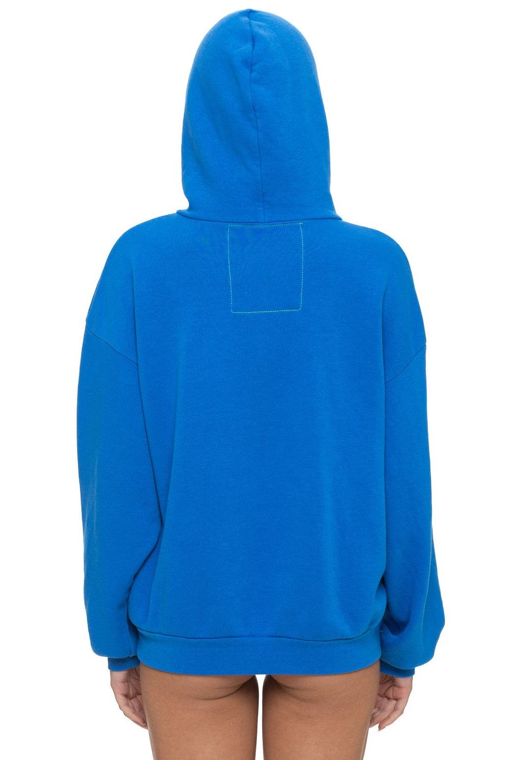 Classic MOUNTAIN STITCH CHEVRON PULLOVER HOODIE RELAXED - ADVENTURE BLUE