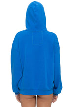 Classic MOUNTAIN STITCH CHEVRON PULLOVER HOODIE RELAXED - ADVENTURE BLUE