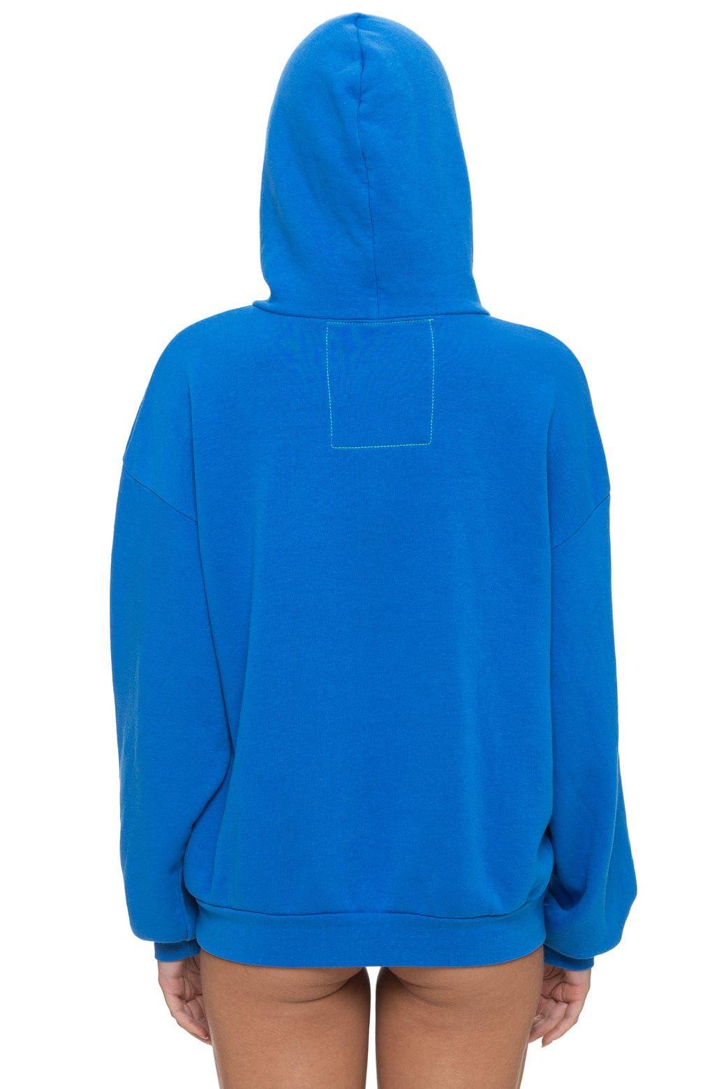 Classic MOUNTAIN STITCH CHEVRON PULLOVER HOODIE RELAXED - ADVENTURE BLUE