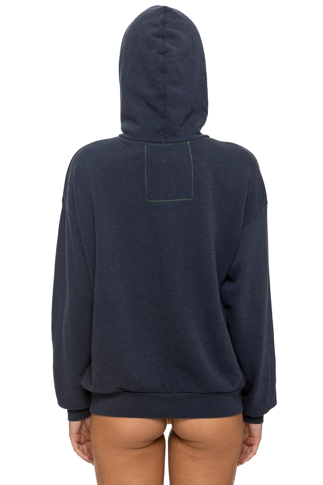 Classic MOUNTAIN STITCH CHEVRON PULLOVER HOODIE RELAXED - CHARCOAL