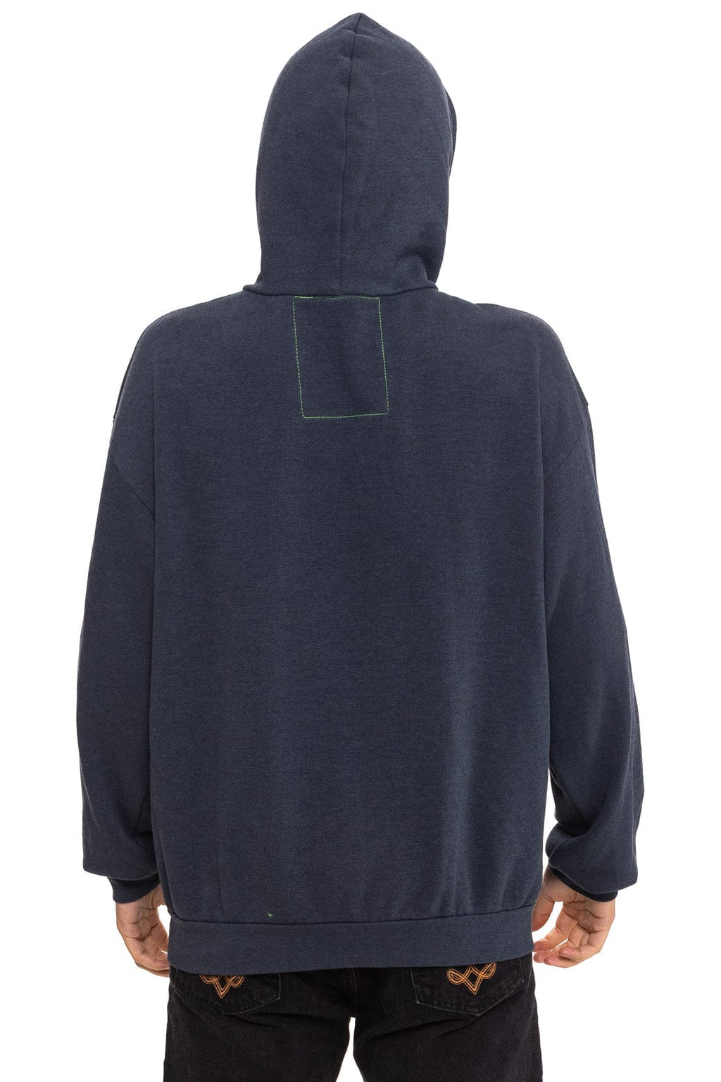 Classic MOUNTAIN STITCH CHEVRON PULLOVER HOODIE RELAXED - CHARCOAL