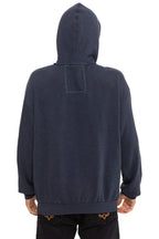 Classic MOUNTAIN STITCH CHEVRON PULLOVER HOODIE RELAXED - CHARCOAL