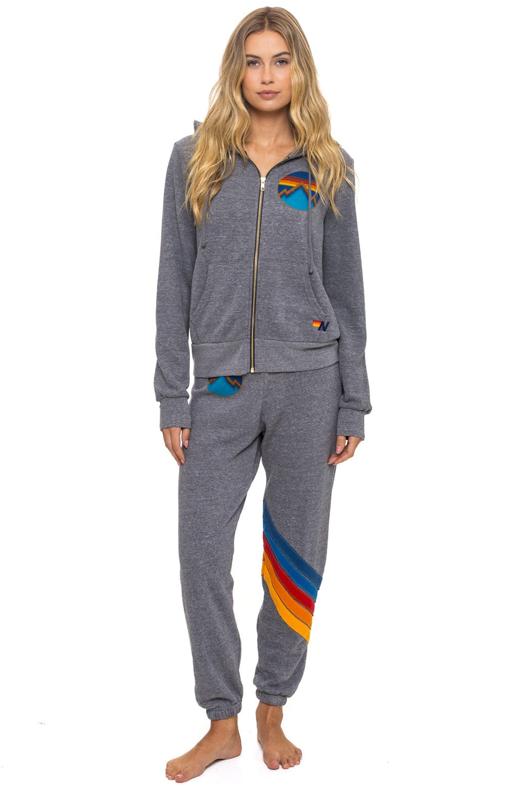 Classic ALL SEASONS CIRCLE ZIP HOODIE - HEATHER GREY