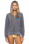 Classic ALL SEASONS CIRCLE ZIP HOODIE - HEATHER GREY