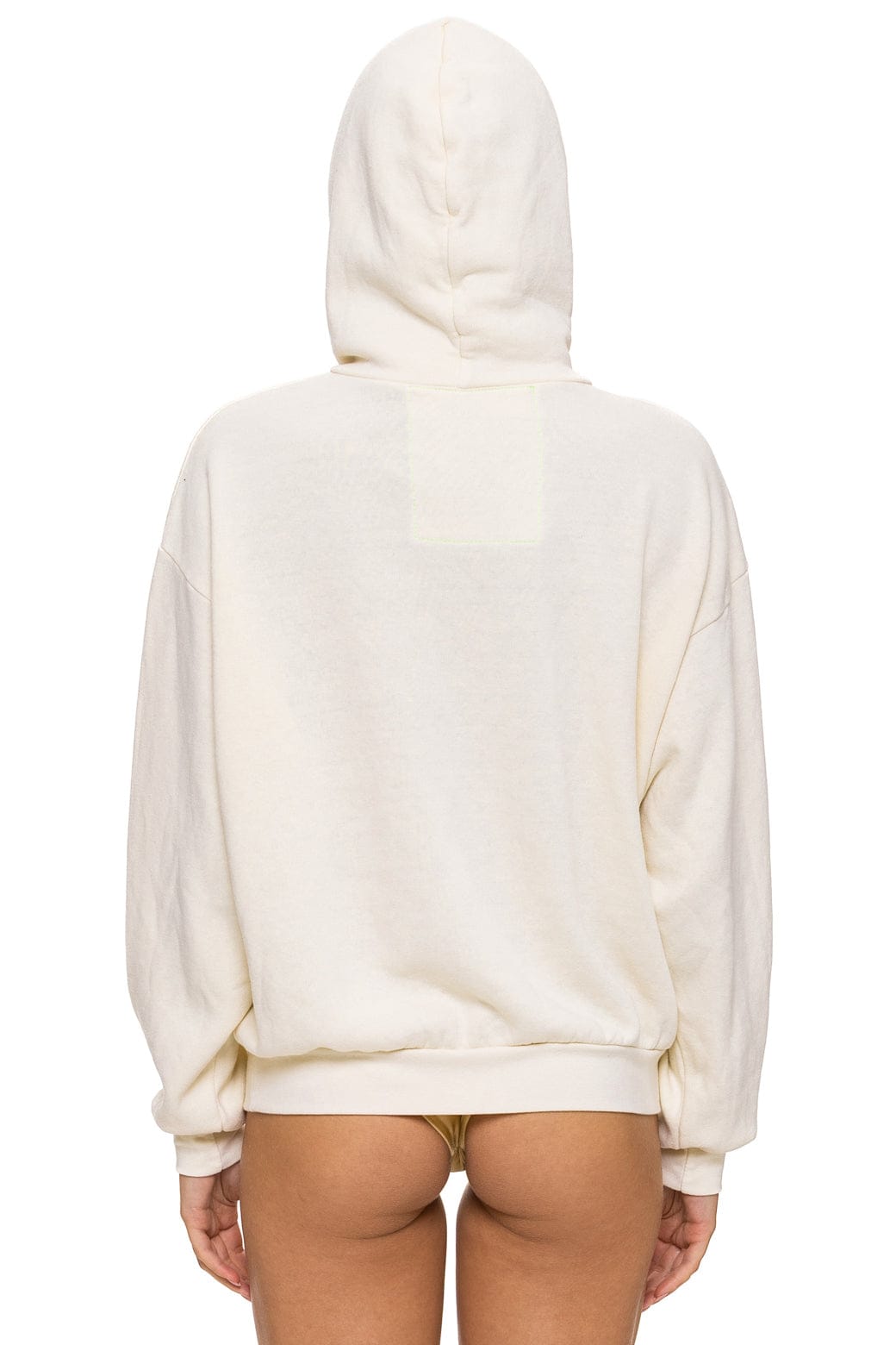 Classic MOUNTAIN STITCH CHEVRON PULLOVER HOODIE RELAXED - VINTAGE WHITE