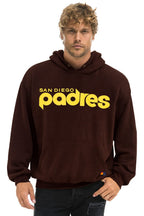 Classic SAN DIEGO PADRES 2026 RELAXED PULLOVER HOODIE - BROWN