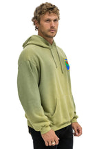 Classic CALIFORNIA PALM PATCH PULLOVER RELAXED HOODIE - FADED ARMY