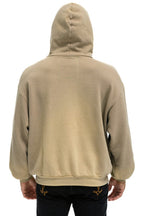 Classic CALIFORNIA SURFER PATCH PULLOVER RELAXED HOODIE - FADED TAN