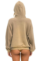 Classic CALIFORNIA SURFER PATCH PULLOVER RELAXED HOODIE - FADED TAN