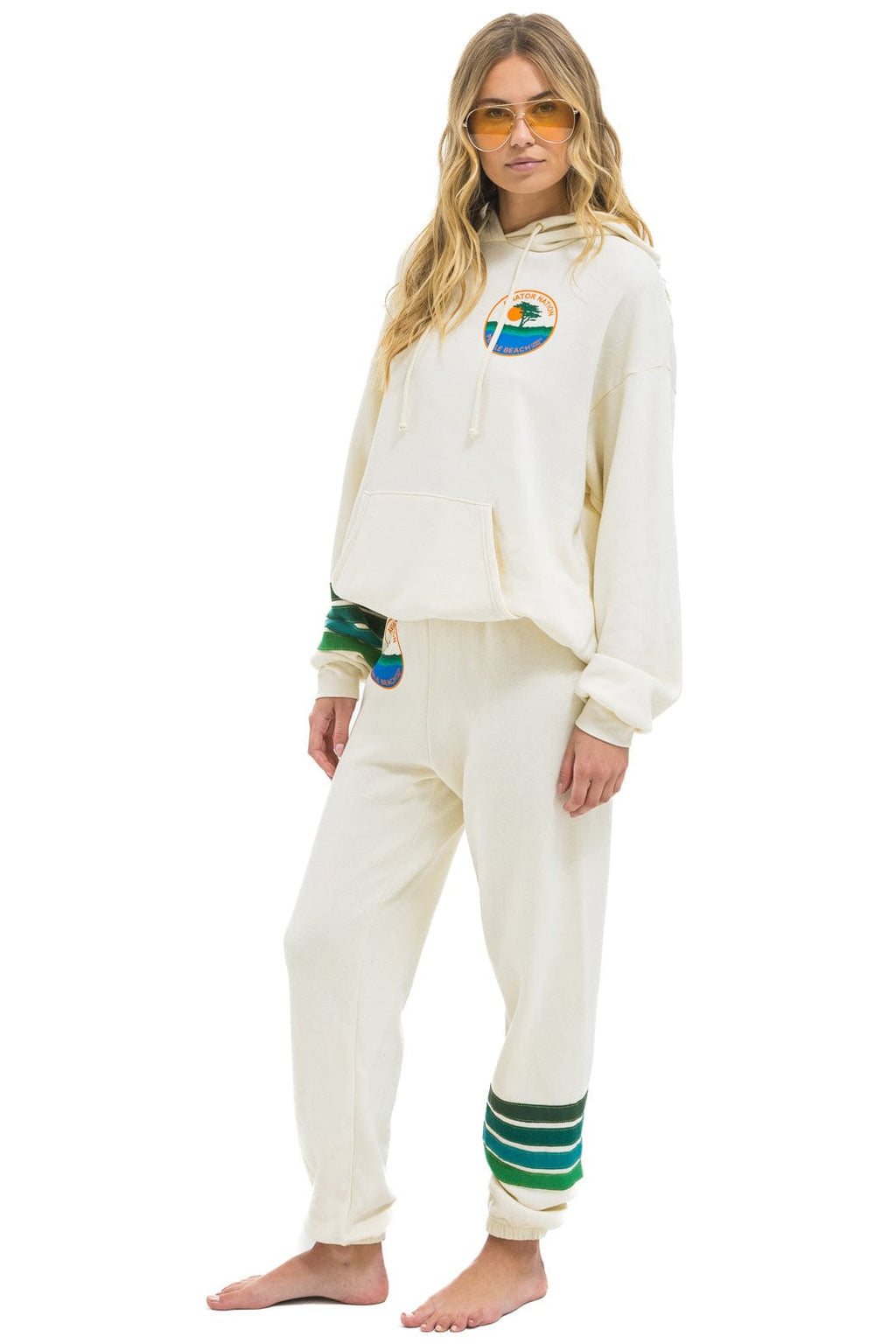 Classic PEBBLE BEACH FOOD & WINE 2025 UNISEX SWEATPANTS - VINTAGE WHITE