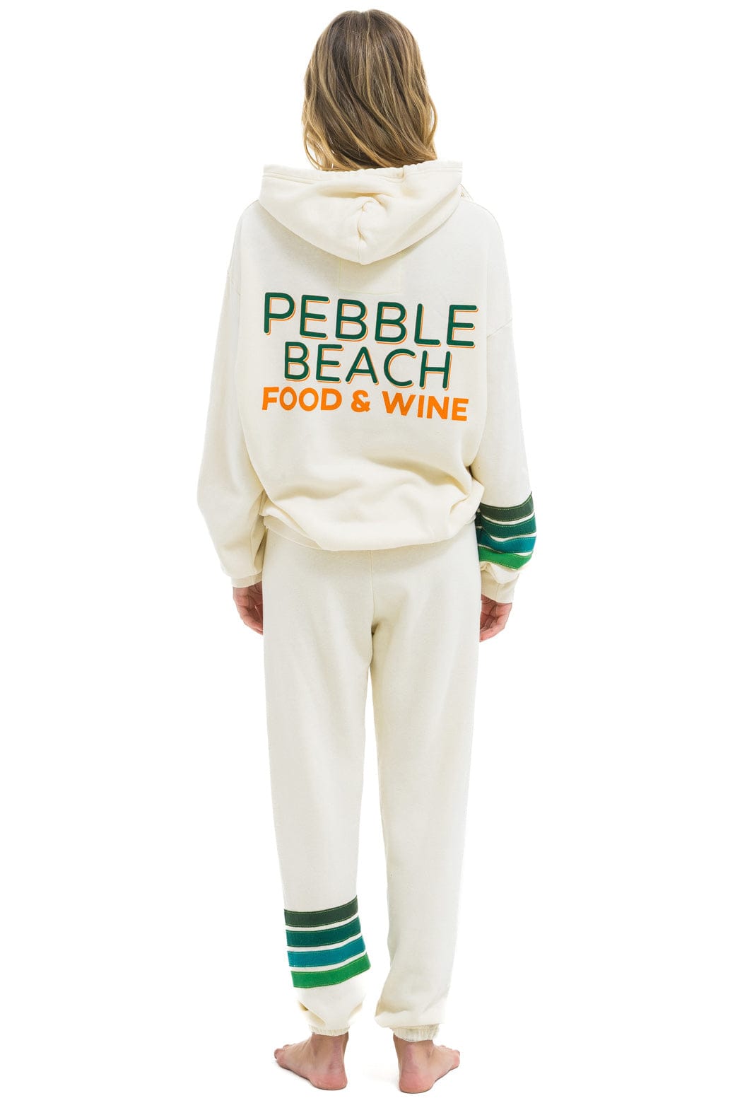 Classic PEBBLE BEACH FOOD & WINE 2025 UNISEX SWEATPANTS - VINTAGE WHITE