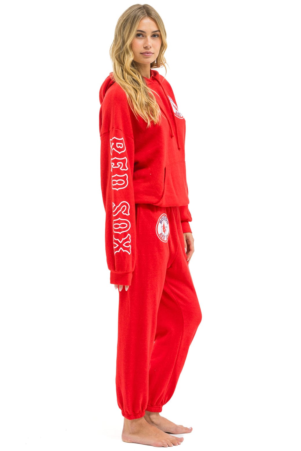 Classic RED SOX UNISEX SWEATPANTS - RED