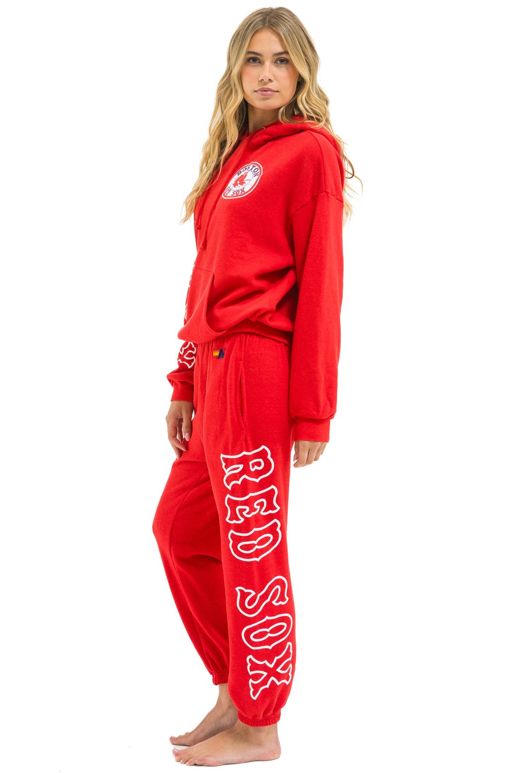 Classic RED SOX UNISEX SWEATPANTS - RED
