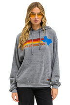 Classic UNIVERSITY OF TEXAS STATE LOGO PULLOVER HOODIE RELAXED - HEATHER