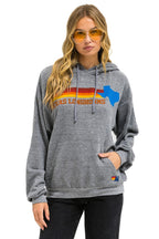 Classic UNIVERSITY OF TEXAS STATE LOGO PULLOVER HOODIE RELAXED - HEATHER