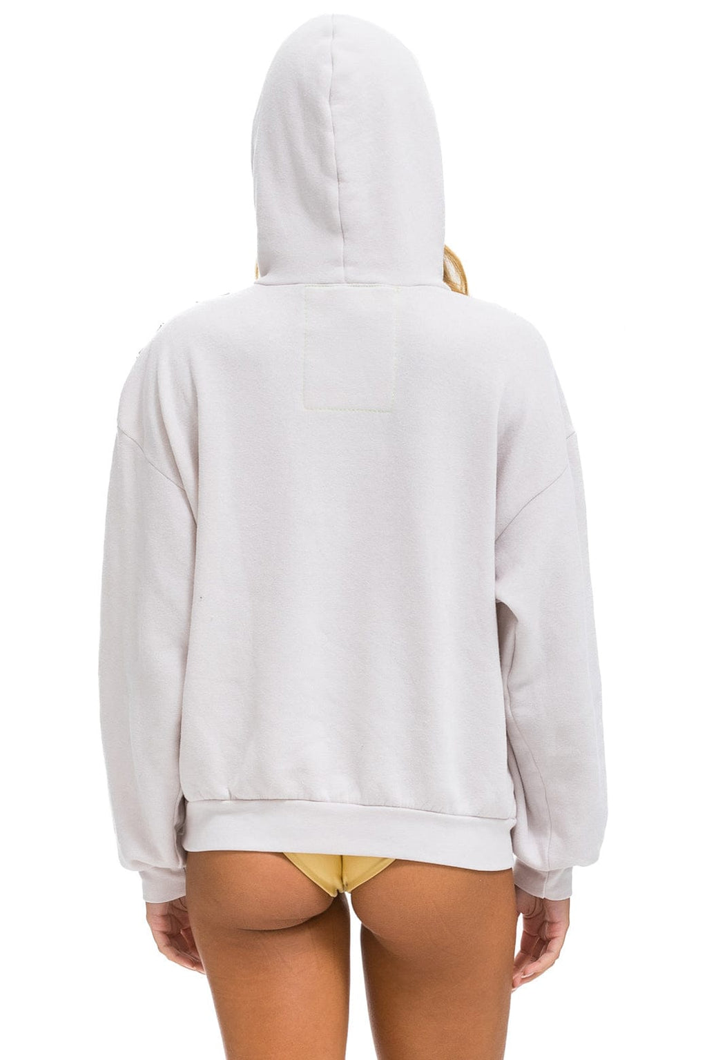 Classic WAVE STRIPE 4 PULLOVER HOODIE RELAXED - DOVE CHARCOAL