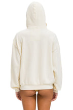 Classic WAVE STRIPE 4 PULLOVER HOODIE RELAXED - VINTAGE WHITE VINTAGE WHITE