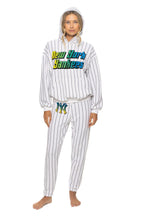 Classic NEW YORK YANKEES PINSTRIPE 2026 SWEATPANTS - WHITE NAVY