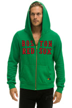 Classic BOSTON RED SOX 2026 ZIP HOODIE - KELLY GREEN
