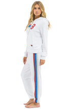 Classic BOSTON RED SOX 5 STRIPE SWEATPANTS - WHITE USA