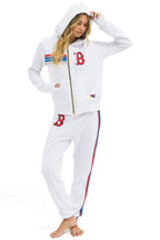 Classic BOSTON RED SOX 5 STRIPE SWEATPANTS - WHITE USA
