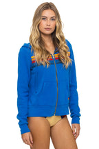 Classic 5 STRIPE HOODIE - ADVENTURE BLUE