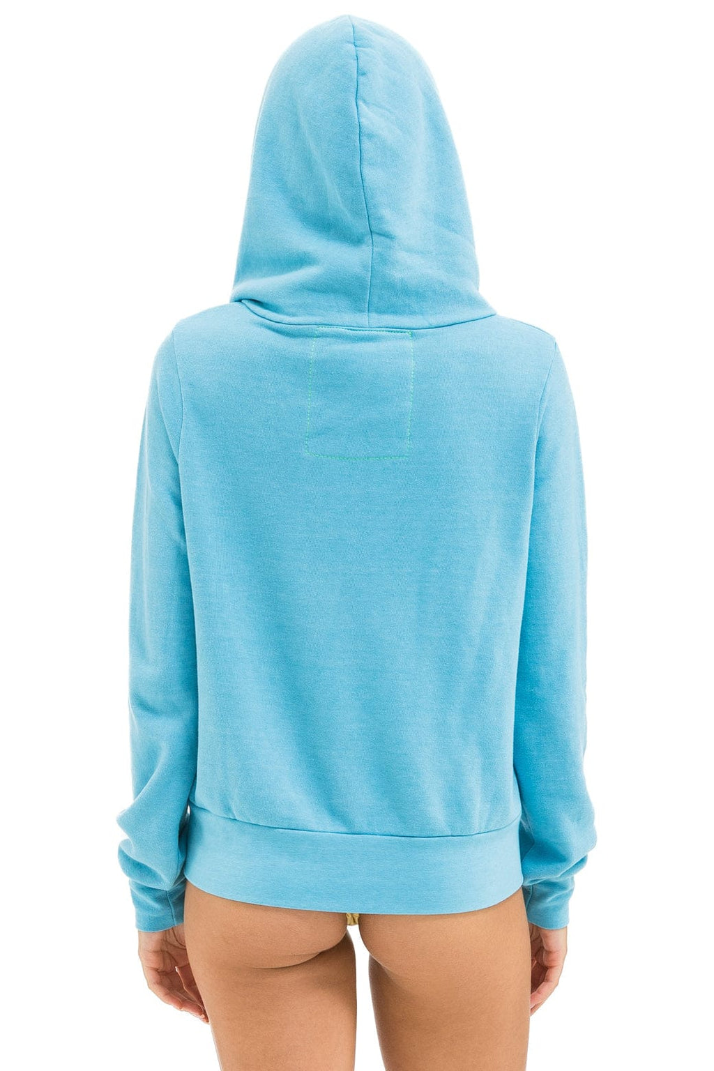 Classic 5 STRIPE HOODIE - AQUA AQUA