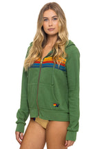 Classic 5 STRIPE HOODIE - PALM