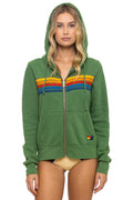 Classic 5 STRIPE HOODIE - PALM