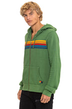 Classic 5 STRIPE HOODIE - PALM