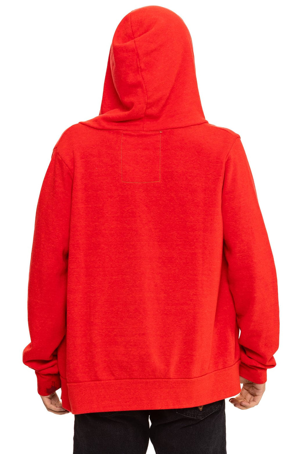 Classic 5 STRIPE HOODIE - RED