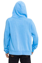 Classic 5 STRIPE HOODIE - SKY