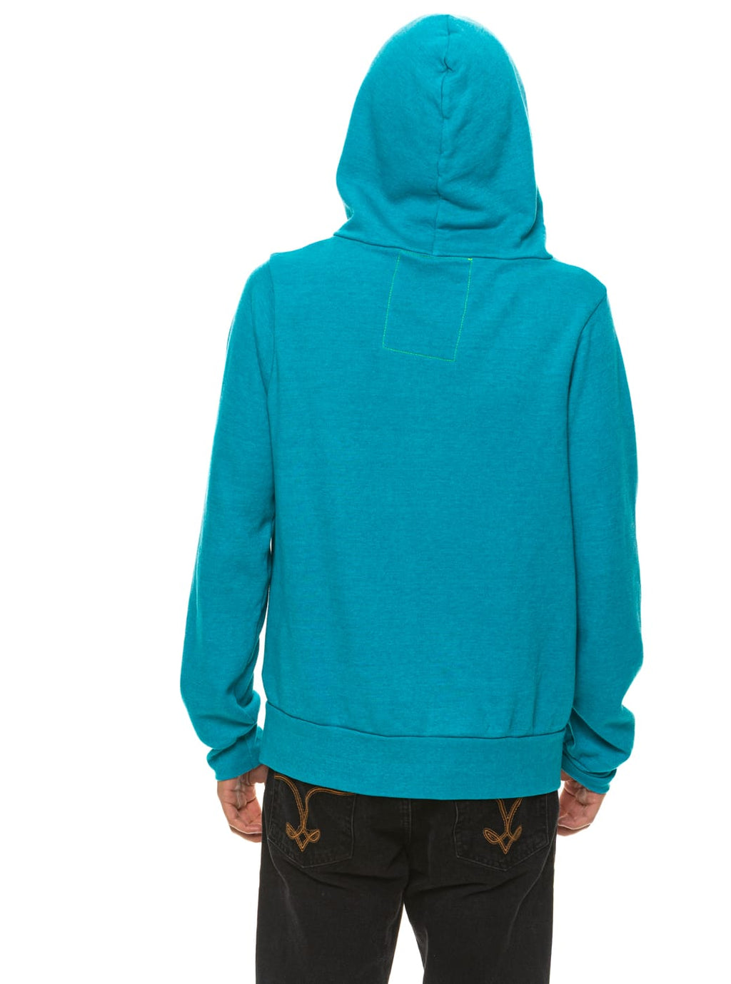 Classic 5 STRIPE HOODIE - TEAL