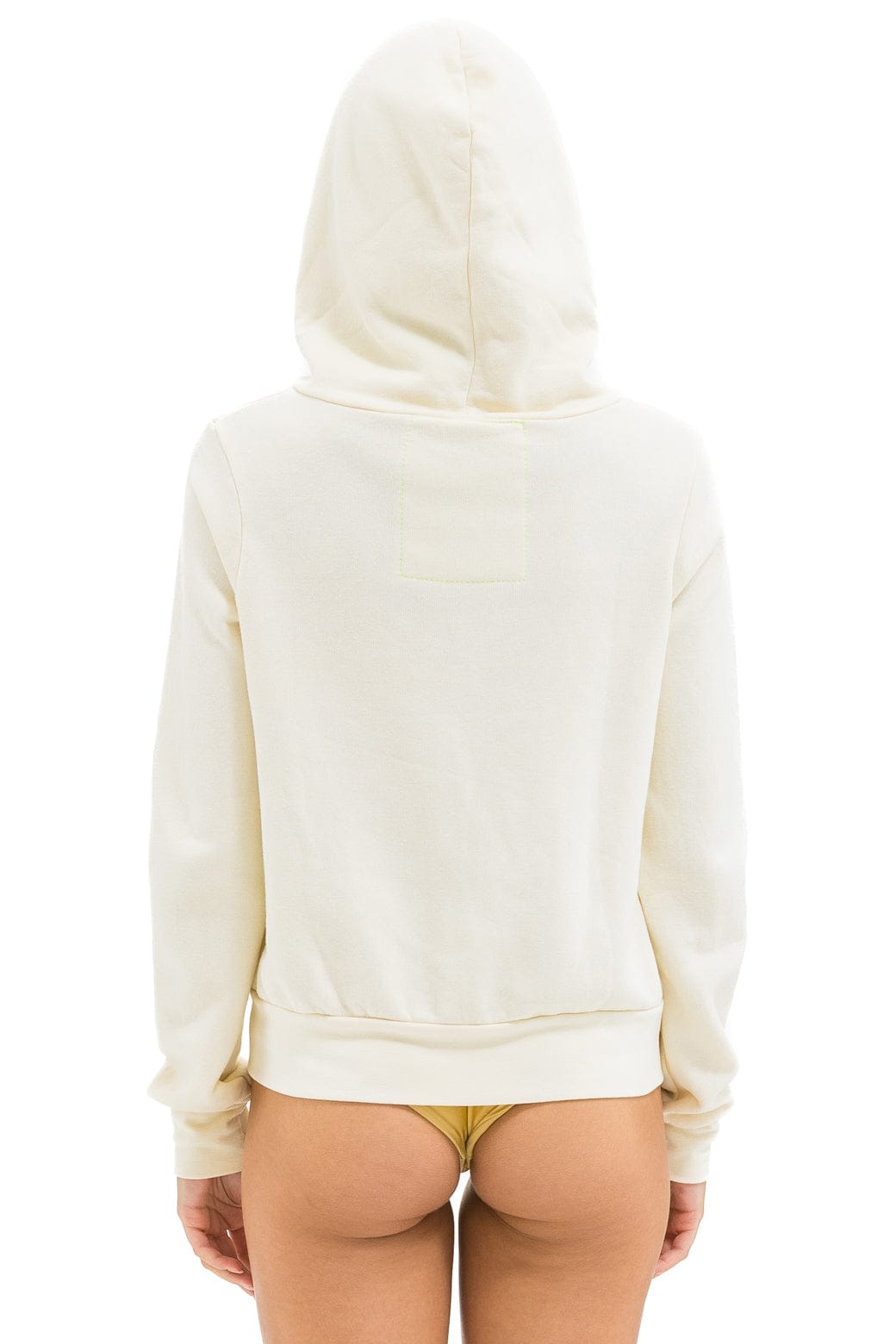 Classic 5 STRIPE HOODIE - VINTAGE WHITE WHITE NEON