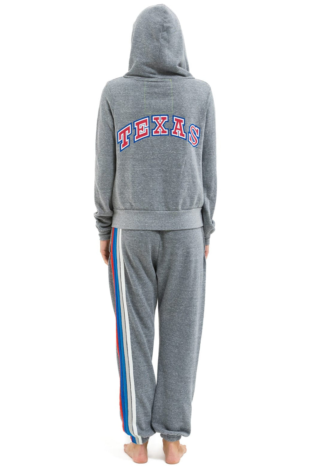Classic TEXAS RANGERS 5 STRIPE UNISEX SWEATPANTS - HEATHER USA