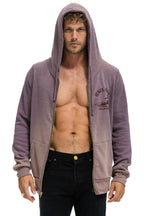Classic VENICE SURFER ZIP HOODIE - FADED MOCHA