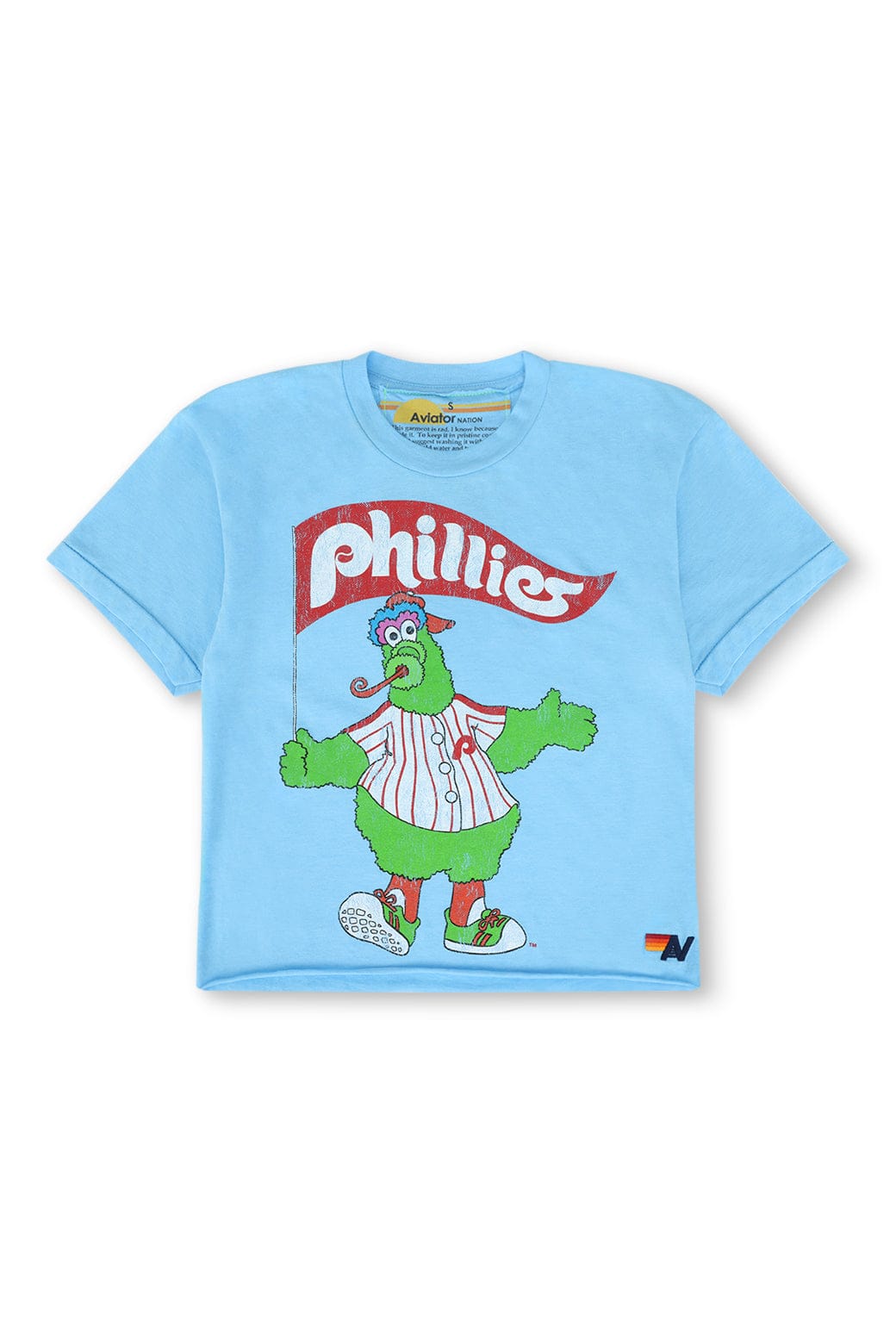 Classic PHILLIES FANATIC BOYFRIEND TEE - SKY