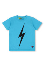 Classic KIDS BOLT TEE - NEON BLUE