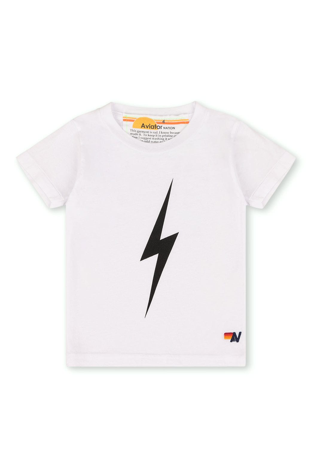 Classic KIDS BOLT TEE - WHITE