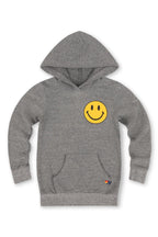 Classic KIDS SMILEY 2 PULLOVER HOODIE - HEATHER GREY