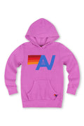 Classic KIDS LOGO PULLOVER HOODIE - NEON PURPLE